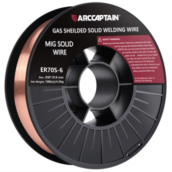 Arccaptain ER70S-6 Welding Wire 10 Lbs Low Splatter MIG Wire