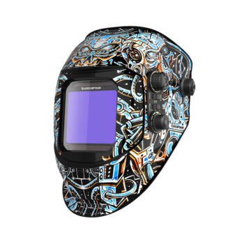 VisionMax X200 3.94"X3.66" Large View Welding Helmet Skeleton Technology