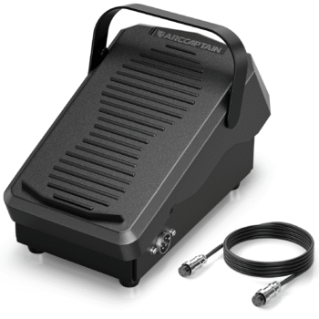 5-Pin Remote Amp Control with Strap Foot Pedal for TIG Welder