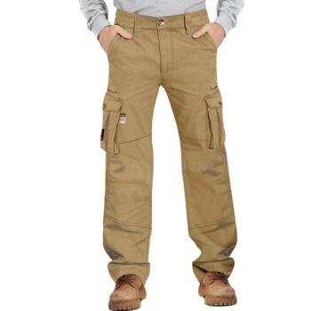 Arccaptain 100% Cotton Flame Resistant Welding Pants for Men