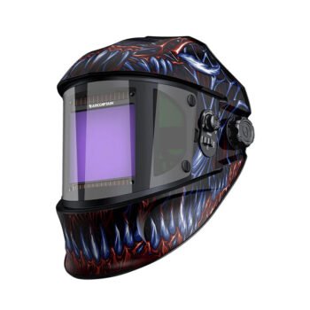 EXSpace X300 Welder Helmet with Side View Venom